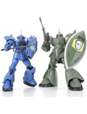 P-Bandai High Grade HG 1/144 Mobile Suit Gundam MS-07B Gouf & MS-14G Gelgoog Visch Donahue's Custom