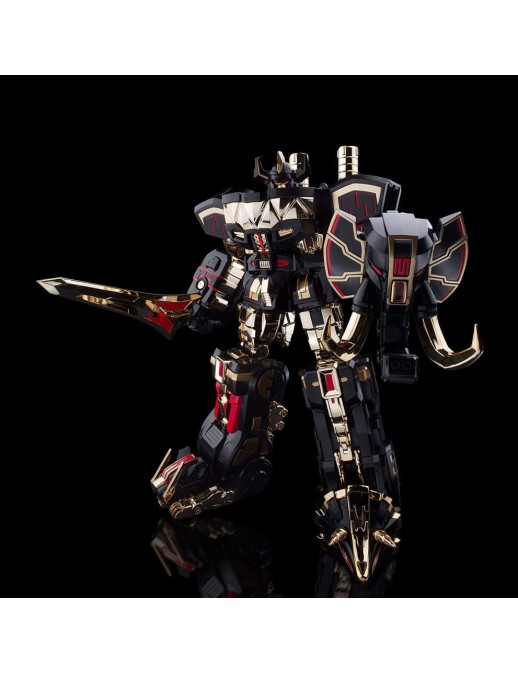 Flame Toys Model Kit Series Mighty Morphin Power Rangers Megazord Black Limited Version