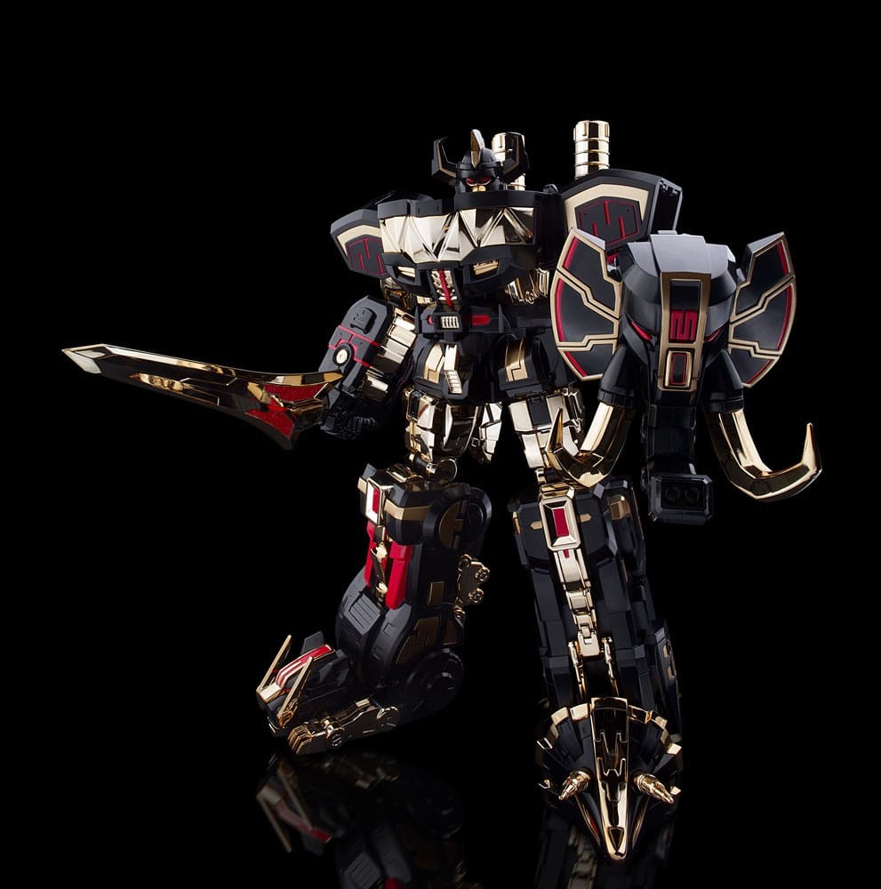 FLAME TOYS MODEL KIT SERIES MIGHTY MORPHIN POWER RANGERS MEGAZORD BLACK LIMITED VERSION