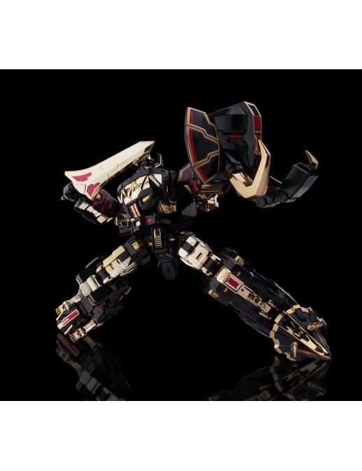Flame Toys Model Kit Series Mighty Morphin Power Rangers Megazord Black Limited Version