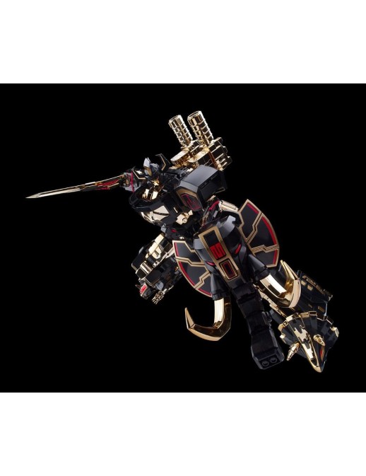Flame Toys Model Kit Series Mighty Morphin Power Rangers Megazord Black Limited Version