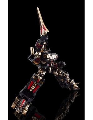 Flame Toys Model Kit Series Mighty Morphin Power Rangers Megazord Black Limited Version