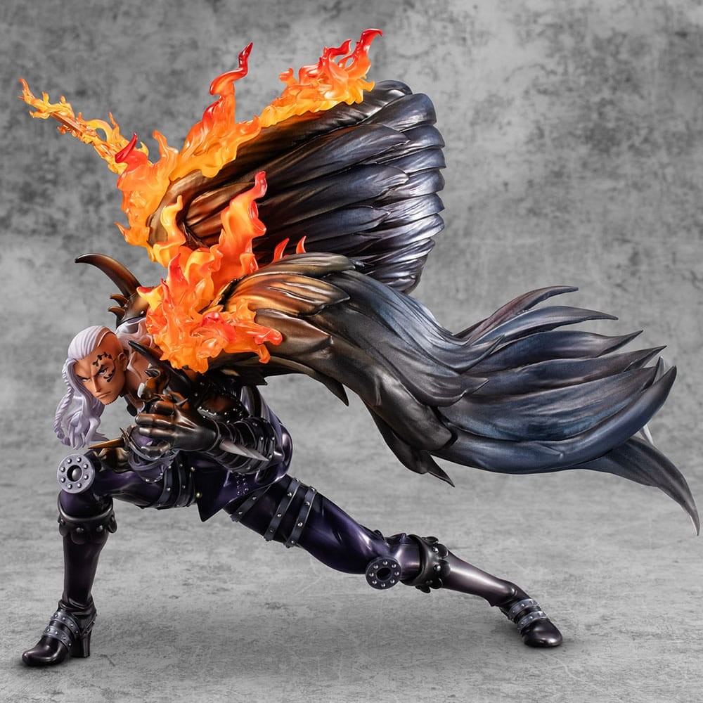 MEGAHOUSE P.O.P. PORTRAIT OF PIRATES ONE PIECE WA-MAXIMUM KING MEGATREA EXCLUSIVE