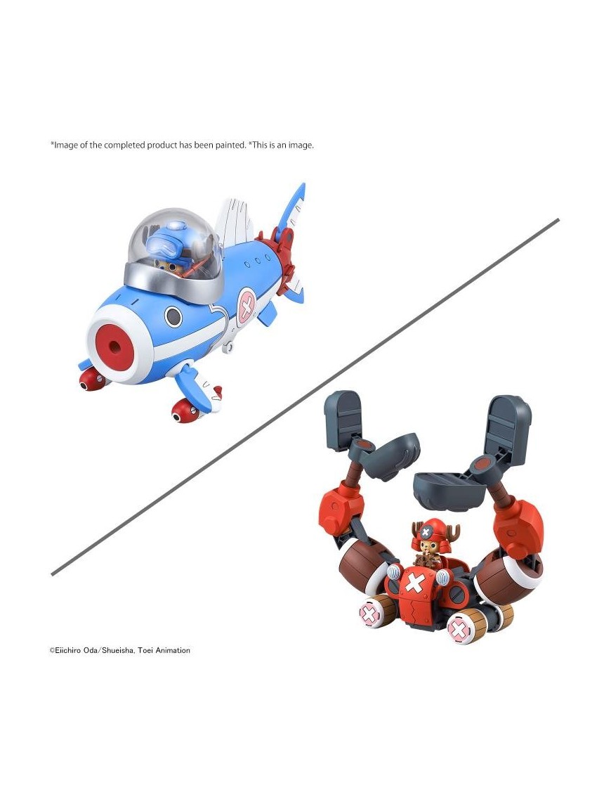 Bandai One Piece Chopper Robo 03 Chopper Submarine & 05 Chopper Crane Bandai One Piece Chopper Robo 03 Chopper Submarine & 05 Chopper Crane