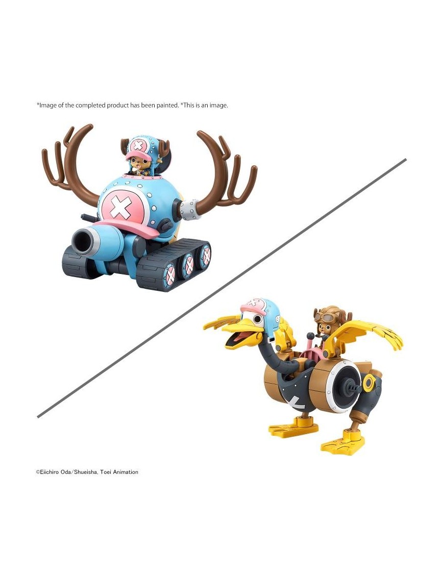Bandai One Piece Chopper Robo 01 Chopper Tank & 02 Chopper Wing Bandai One Piece Chopper Robo 01 Chopper Tank & 02 Chopper Wing