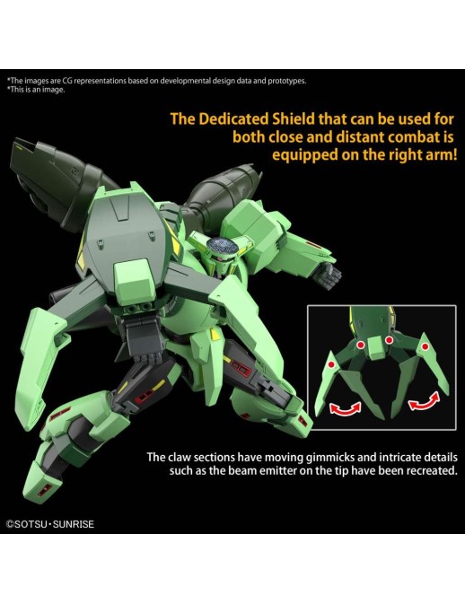 Bandai High Grade HGUC 1/144 Mobile Suit Gundam PMX-002 Bolinoak Sammahn