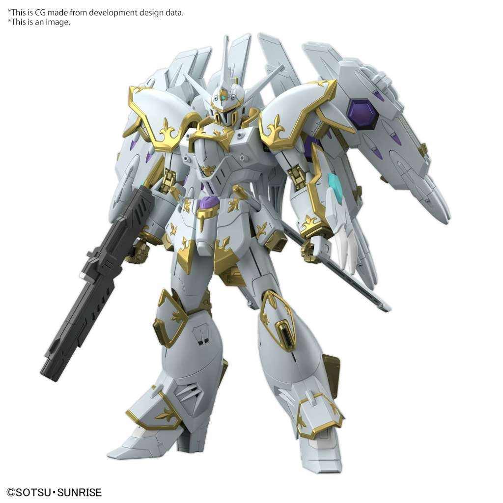 BANDAI HIGH GRADE HGGS 1/144 MOBILE SUIT GUNDAM NOG-M2D1/E BLACK KNIGHT SQUAD CAL-RE.A