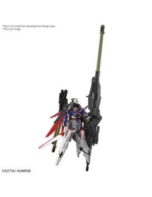 Bandai High Grade HGCE 1/144 Mobile Suit Gundam ZGMF/A-42S2 Destiny Gundam Spec II A-GXQ754/V2 Zeus Silhouette