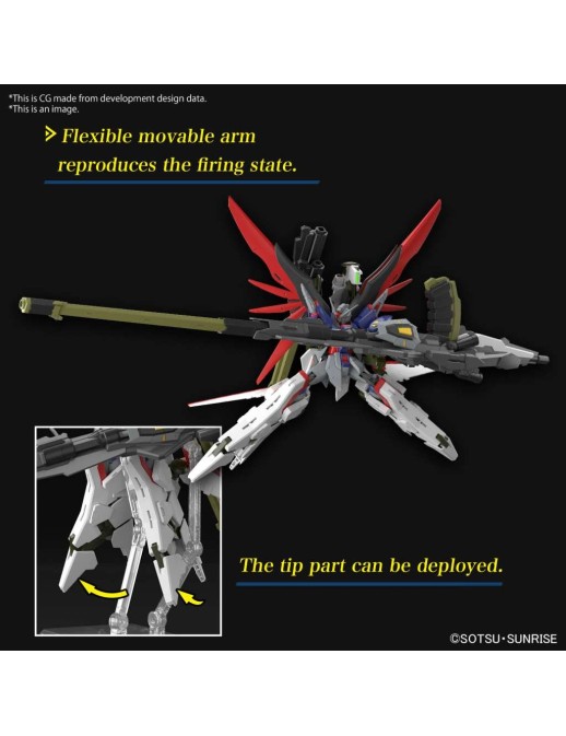Bandai High Grade HGCE 1/144 Mobile Suit Gundam ZGMF/A-42S2 Destiny Gundam Spec II A-GXQ754/V2 Zeus Silhouette