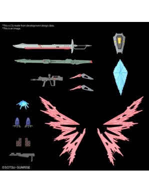 Bandai High Grade HGCE 1/144 Mobile Suit Gundam ZGMF/A-42S2 Destiny Gundam Spec II A-GXQ754/V2 Zeus Silhouette