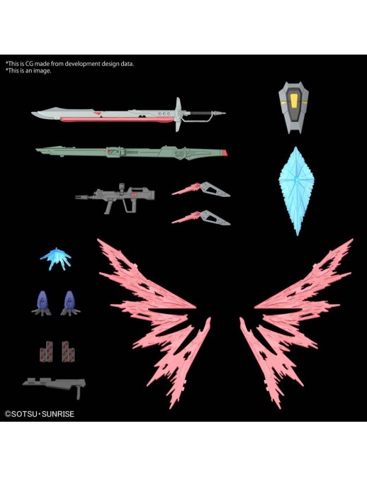 Bandai High Grade HGCE 1/144 Mobile Suit Gundam ZGMF/A-42S2 Destiny Gundam Spec II A-GXQ754/V2 Zeus Silhouette