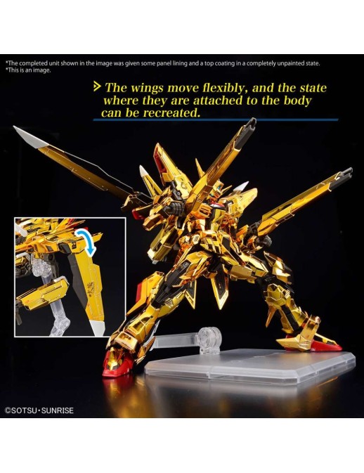 Bandai Real Grade RG 1/144 Mobile Suit Gundam ORB-01 Akatsuki Gundam Oowashi Unit