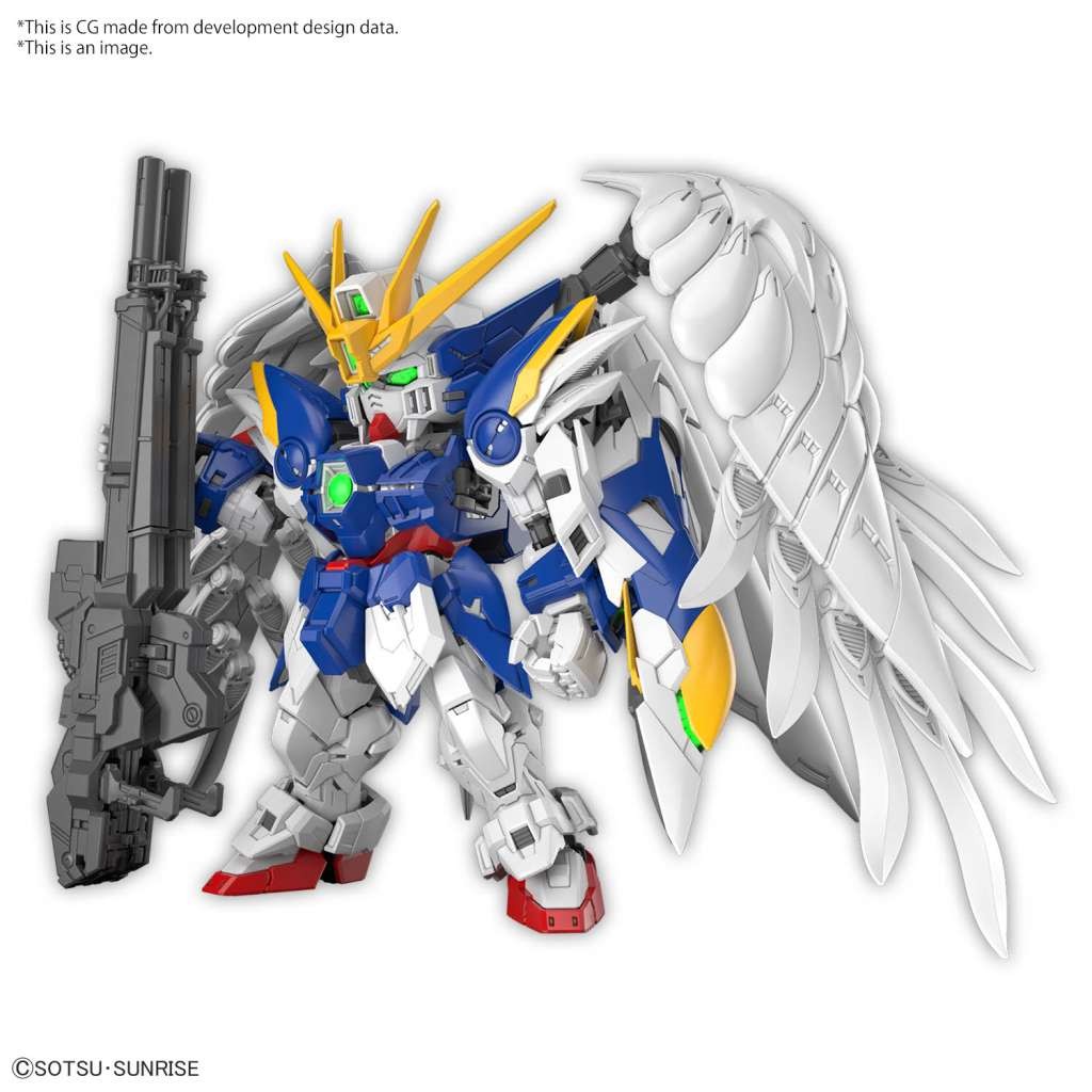 BANDAI MASTER GRADE SD MGSD MOBILE SUIT GUNDAM XXXG-00W0 WING GUNDAM ZERO