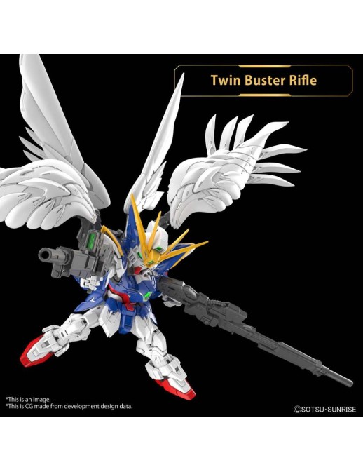 Bandai Master Grade SD MGSD Mobile Suit Gundam XXXG-00W0 Wing Gundam Zero