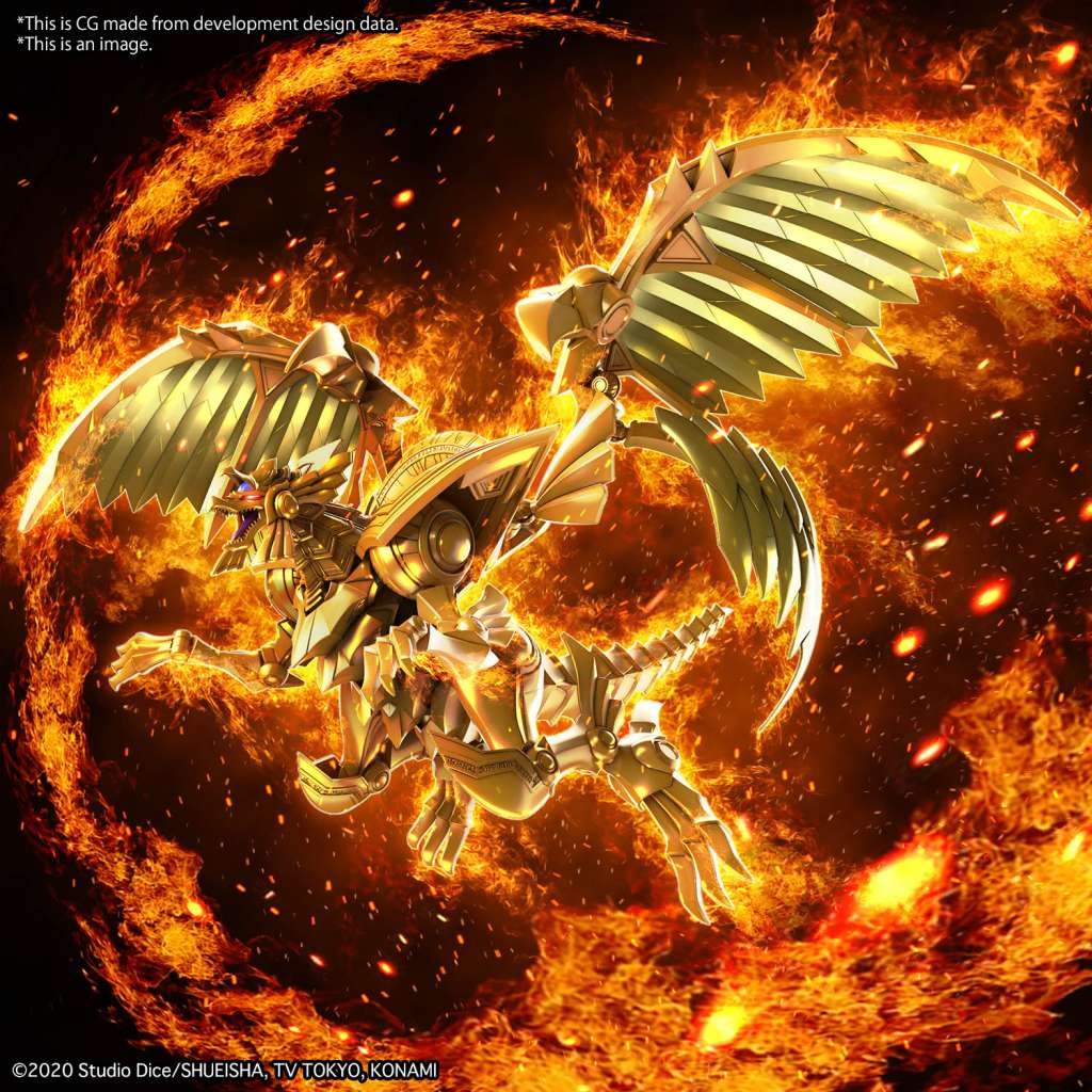 BANDAI FIGURE-RISE STANDARD AMPLIFIED YU-GI-OH! DUEL MONSTERS EGYPTIAN GOD THE WINGED DRAGON OF RA
