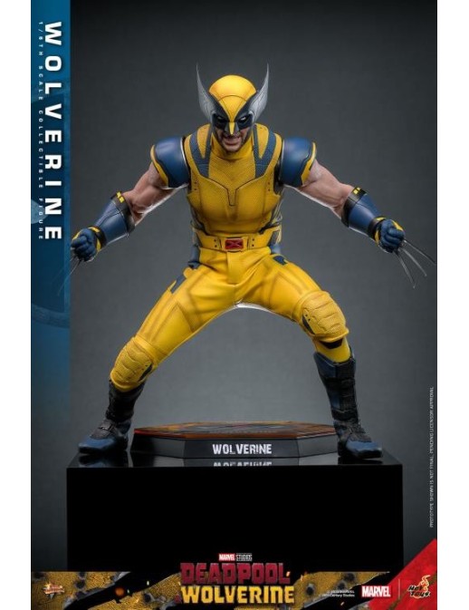 Hot Toys Movie Masterpiece Deadpool & Wolverine Wolverine 1/6 Scale Collectible Figure