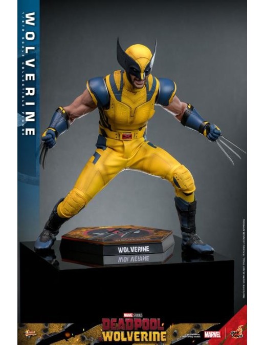Hot Toys Movie Masterpiece Deadpool & Wolverine Wolverine 1/6 Scale Collectible Figure