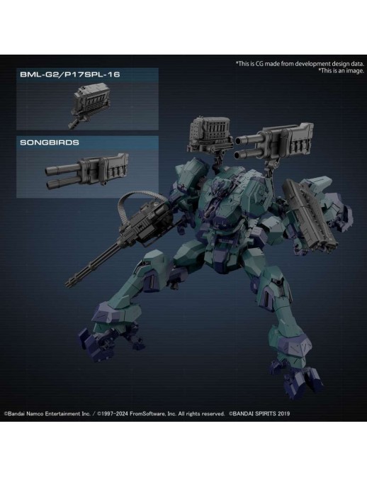 Bandai 30 Minutes Missions Armored Core VI Fires of Rubicon Balam Industries BD-011 Melander Liger Tail