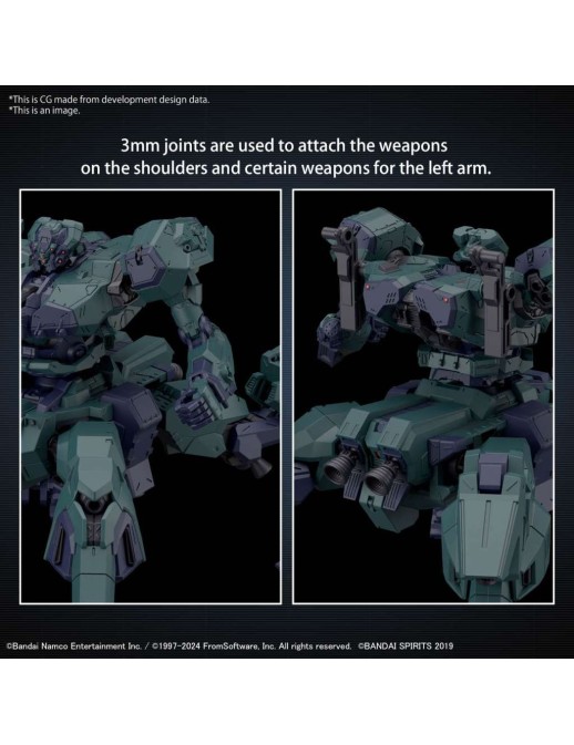 Bandai 30 Minutes Missions Armored Core VI Fires of Rubicon Balam Industries BD-011 Melander Liger Tail
