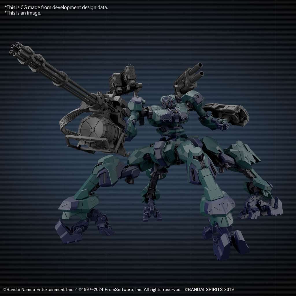 BANDAI 30 MINUTES MISSIONS ARMORED CORE VI FIRES OF RUBICON BALAM INDUSTRIES BD-011 MELANDER LIGER TAIL