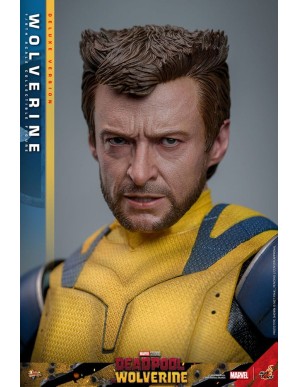 Hot Toys Movie Masterpiece Deadpool & Wolverine Wolverine 1/6 Scale Collectible Figure Deluxe Edition