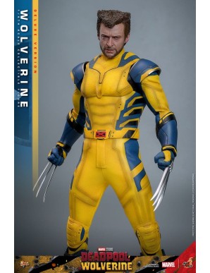 Hot Toys Movie Masterpiece Deadpool & Wolverine Wolverine 1/6 Scale Collectible Figure Deluxe Edition