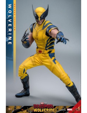Hot Toys Movie Masterpiece Deadpool & Wolverine Wolverine 1/6 Scale Collectible Figure Deluxe Edition