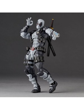 Kaiyodo Amazing Yamaguchi Revoltech No. 048 Deadpool 2.5 Version X-Force Color Edition
