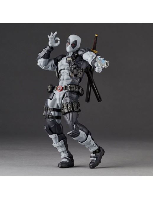 Kaiyodo Amazing Yamaguchi Revoltech No. 048 Deadpool 2.5 Version X-Force Color Edition