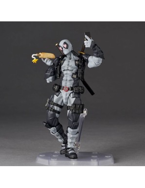 Kaiyodo Amazing Yamaguchi Revoltech No. 048 Deadpool 2.5 Version X-Force Color Edition