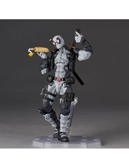 Kaiyodo Amazing Yamaguchi Revoltech No. 048 Deadpool 2.5 Version X-Force Color Edition