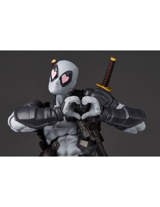 Kaiyodo Amazing Yamaguchi Revoltech No. 048 Deadpool 2.5 Version X-Force Color Edition