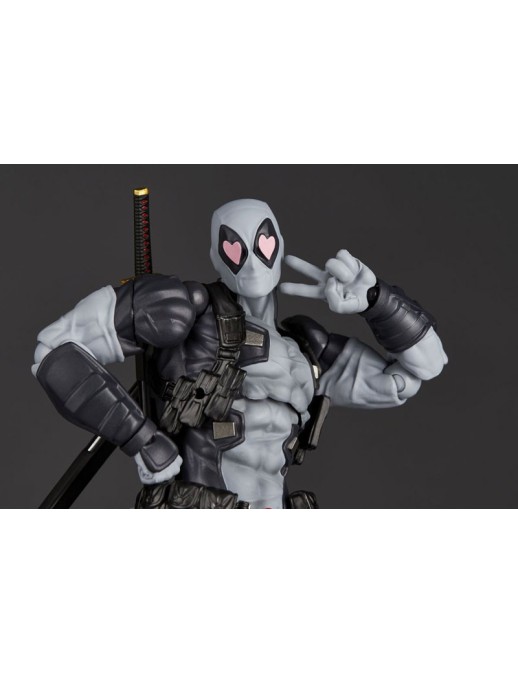 Kaiyodo Amazing Yamaguchi Revoltech No. 048 Deadpool 2.5 Version X-Force Color Edition