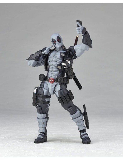 Kaiyodo Amazing Yamaguchi Revoltech No. 048 Deadpool 2.5 Version X-Force Color Edition