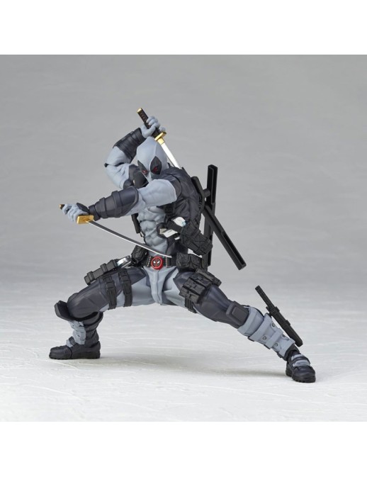 Kaiyodo Amazing Yamaguchi Revoltech No. 048 Deadpool 2.5 Version X-Force Color Edition