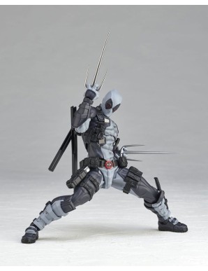 Kaiyodo Amazing Yamaguchi Revoltech No. 048 Deadpool 2.5 Version X-Force Color Edition
