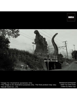X-Plus Toho Daikaiju Series Godzilla 2016 4th Form Orthochromatic Version