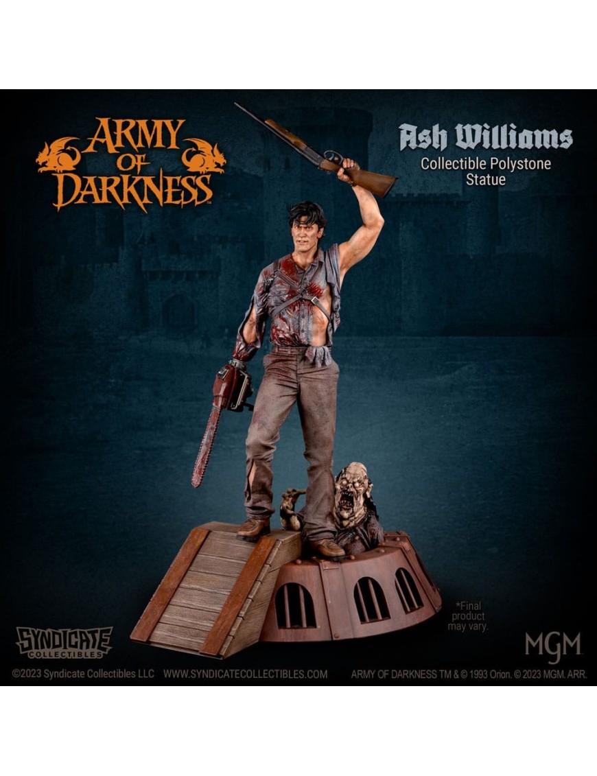 Syndicate Collectibles Army of Darkness Ash Williams Apex Edition 1/10 Scale Limited Edition Statue Syndicate Collectibles Army of Darkness Ash Williams Apex Edition 1/10 Scale Limited Edition Statue