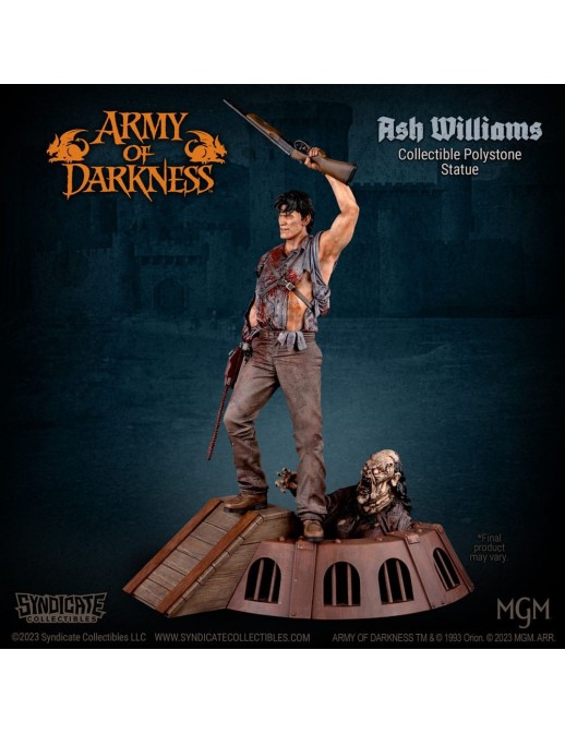 Syndicate Collectibles Army of Darkness Ash Williams Apex Edition 1/10 Scale Limited Edition Statue