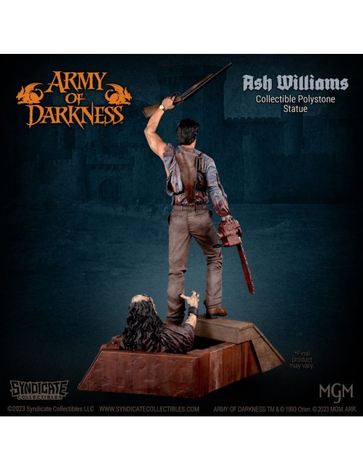 Syndicate Collectibles Army of Darkness Ash Williams Apex Edition 1/10 Scale Limited Edition Statue