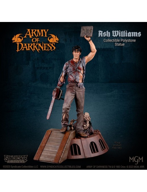 Syndicate Collectibles Army of Darkness Ash Williams Apex Edition 1/10 Scale Limited Edition Statue