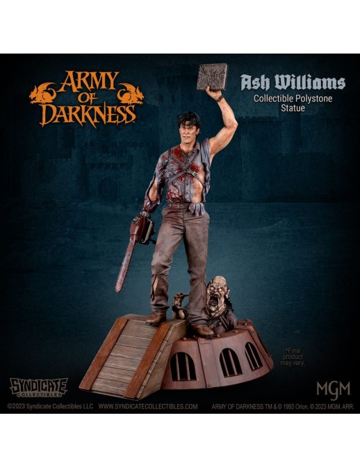 Syndicate Collectibles Army of Darkness Ash Williams Apex Edition 1/10 Scale Limited Edition Statue