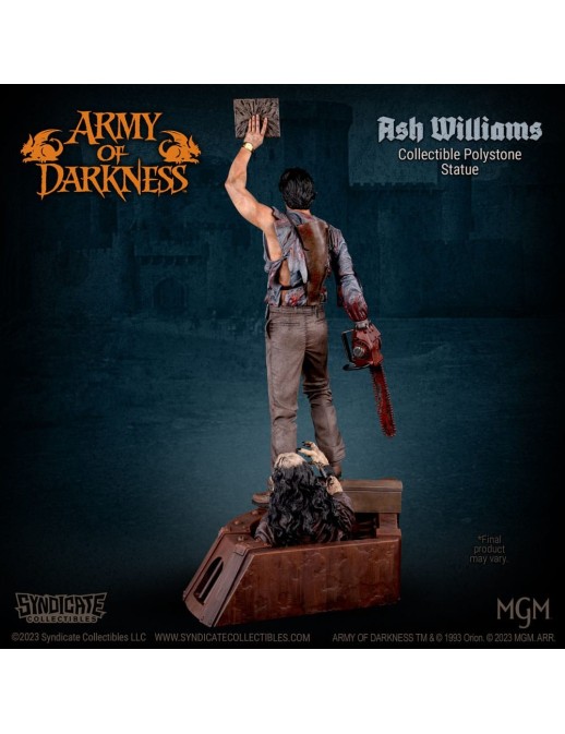 Syndicate Collectibles Army of Darkness Ash Williams Apex Edition 1/10 Scale Limited Edition Statue