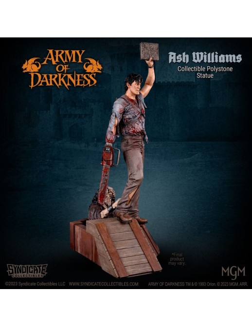 Syndicate Collectibles Army of Darkness Ash Williams Apex Edition 1/10 Scale Limited Edition Statue