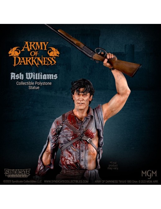 Syndicate Collectibles Army of Darkness Ash Williams Apex Edition 1/10 Scale Limited Edition Statue