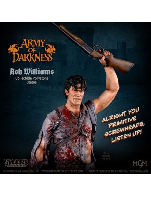 Syndicate Collectibles Army of Darkness Ash Williams Apex Edition 1/10 Scale Limited Edition Statue