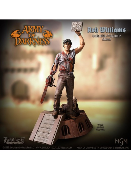 Syndicate Collectibles Army of Darkness Ash Williams Apex Edition 1/10 Scale Limited Edition Statue