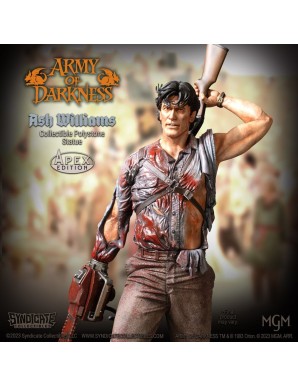 Syndicate Collectibles Army of Darkness Ash Williams Apex Edition 1/10 Scale Limited Edition Statue