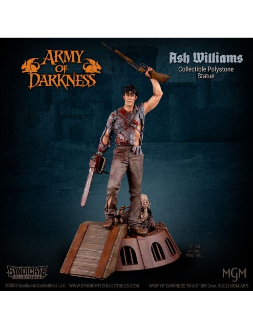 Syndicate Collectibles Army of Darkness Ash Williams Apex Edition 1/10 Scale Limited Edition Statue
