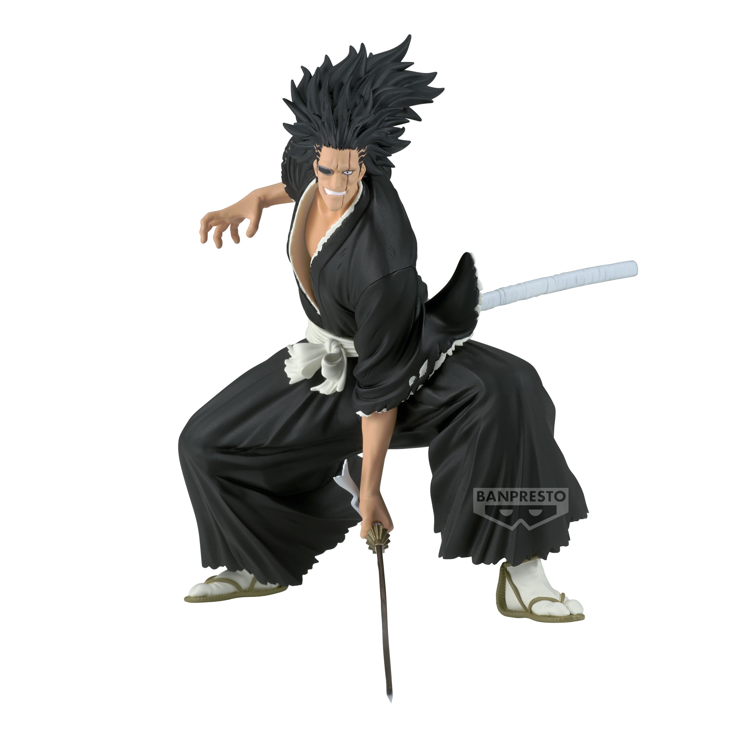 BANPRESTO VIBRATION STARS BLEACH ZARAKI KENPACHI